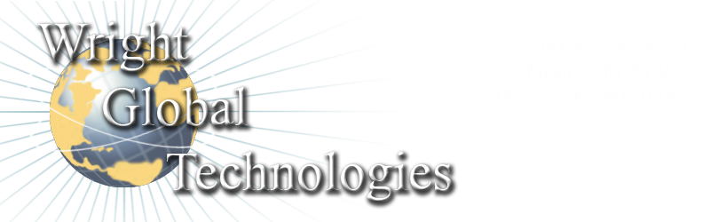 Wright Global Technologies 3400 N Benton, Muncie, IN 47304, Phone: 765-808-0388